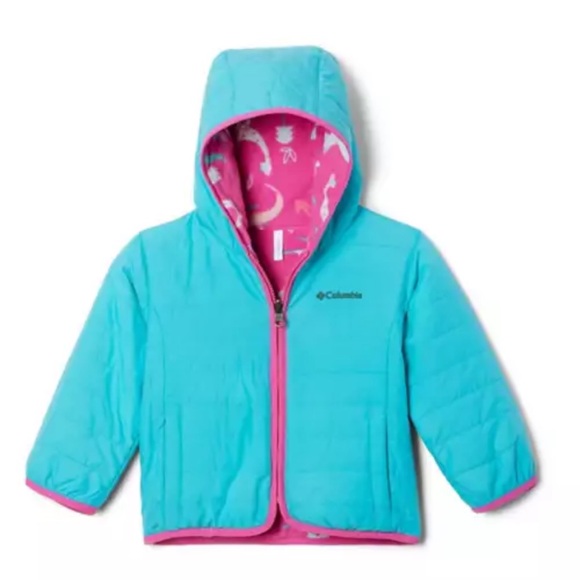 Baby Columbia double trouble reversible jacket 3-6 months - Picture 1 of 8